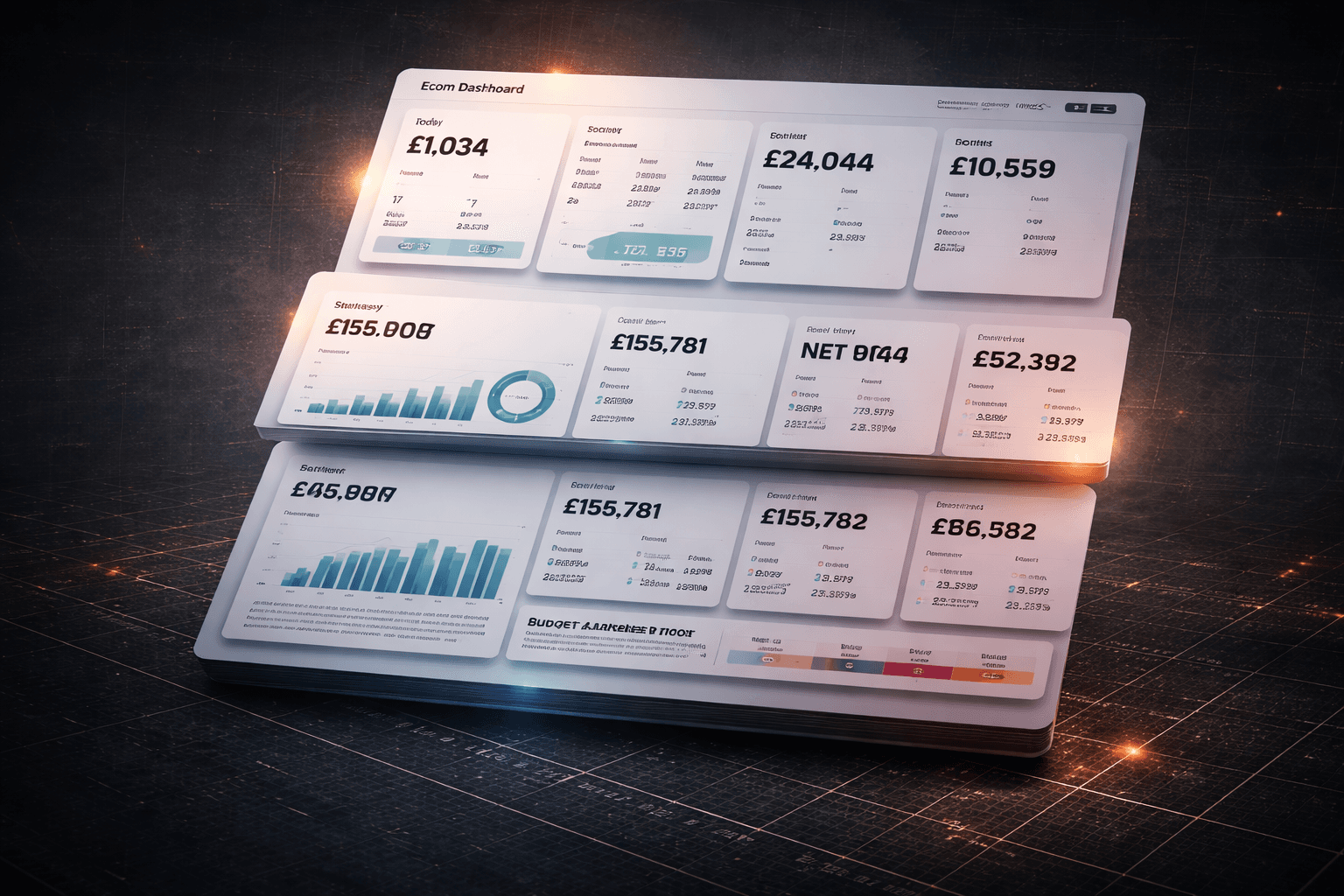 Automated reporting dashboard preview